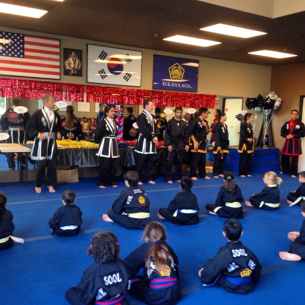 Special Promotion Day celebrating the 25th Anniversary of the opening of the Kuk Sool Won of Dublin School in California by Master Saidi